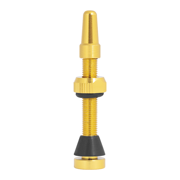 Válvula Para Tubeless RONTEK 44mm Alumínio Dourado - Par