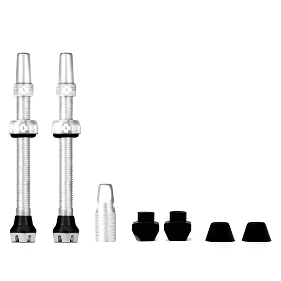 Válvula Para Tubeless 60MM Alumínio - Prata - MUC-OFF
